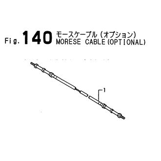 FIG 140. MORESE CABLE(OPTIONAL)