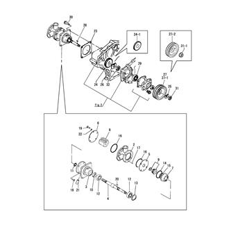 FIG 23. COOLING PUMP(SEA WATER)