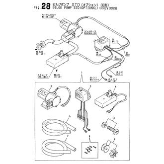 FIG 28. BILGE PUMP STD(OPTIONAL)(PREVIOUS)