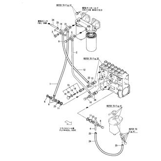 FIG 40. FUEL PIPE(6CX-GTYE)