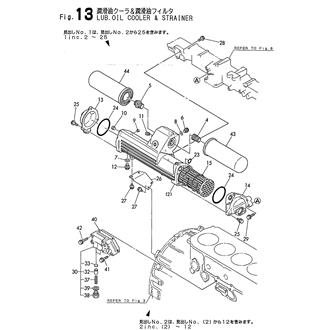 FIG 13. LUB.OIL COOLER & STRAINER