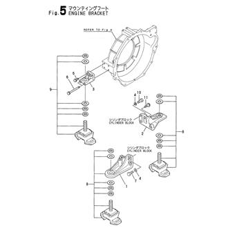 FIG 5. ENGINE BRACKET