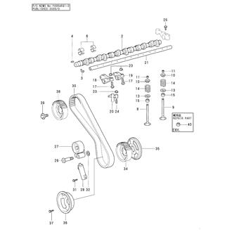 FIG 20. CAMSHAFT(6LP-STE)