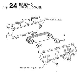 FIG 24. LUB. OIL COOLER