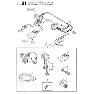 FIG 31. BILGE PUMP(STD,OPTIONAL)