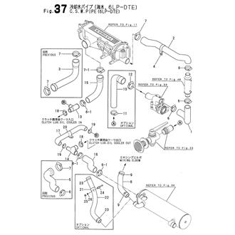 FIG 37. COOLING SEA WATER PIPE(6LP-DTE)