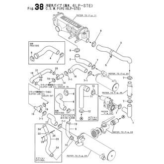 FIG 38. COOLING SEA WATER PIPE(6LP-STE)