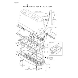 FIG 4. LUB.OIL SUMP & LUB.OIL PUMP