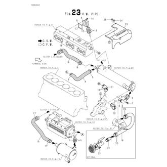 FIG 23. COOLING WATER PIPE