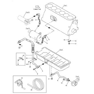 FIG 16. LUB. OIL PIPE & NOZZLE