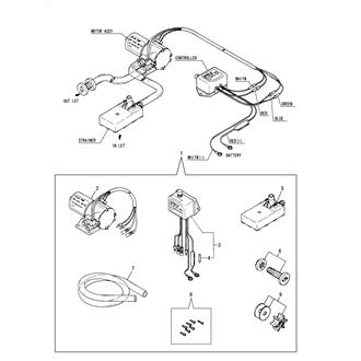 FIG 18. BILGE PUMP(STD)(OPTIONAL)(TO DEC. 1996)