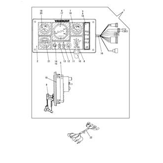 FIG 38. INSTRUMENT PANEL-C(OPTIONAL)