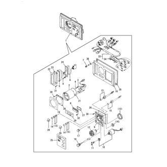 FIG 42. INSTRUMENT PANEL-B(OPTIONAL)(TO JUL. 1999)