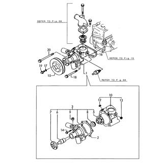 FIG 32. COOLING FRESH WATER PUMP