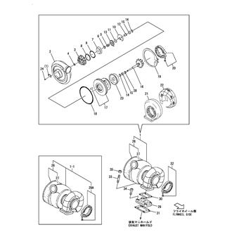 FIG 16. TURBOCHARGER(TD08H-30V)