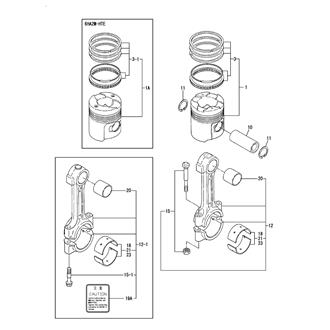 FIG 19. PISTON & CONNECTING ROD