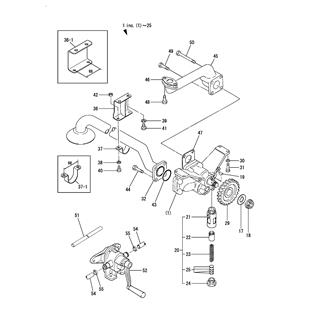 FIG 20. LUB.OIL PUMP & WASTE OIL PUMP