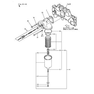 FIG 22. LUB.OIL STRAINER(W/O COCK/EARTH TYPE)