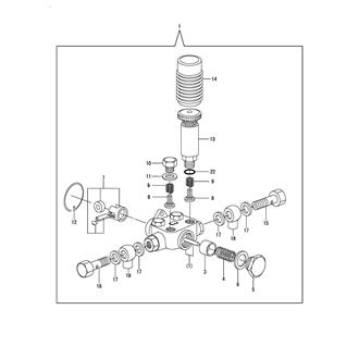 FIG 36. FUEL FEED PUMP COMPONENT PARTS