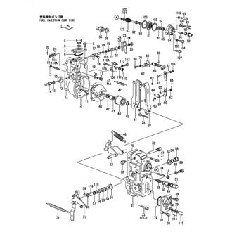 FIG 39. GOVERNOR COMPONENT PARTS(UP TO DEC.,1998)