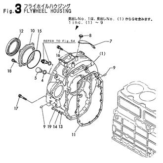 FIG 3. FLYWHEEL HOUSING