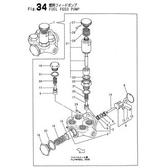 FIG 34. FUEL FEED PUMP