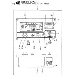 FIG 48. INSTRUMENT PANEL(E)(OPTIONAL)