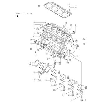 FIG 1. CYLINDER BLOCK(4JH3E)