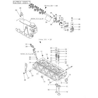 FIG 12. CYLINDER HEAD(4JH3-TE)