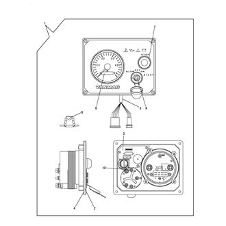 FIG 73. INSTRUMENT PANEL(B-TYPE/VDO)