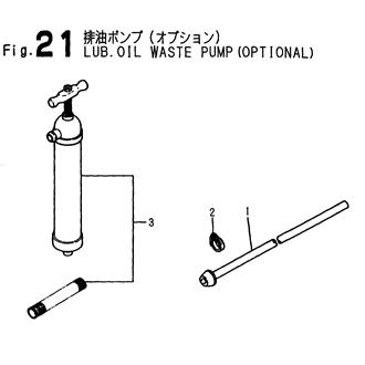 FIG 21. LUB.OIL WASTE PUMP(OPTIONAL)