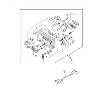 FIG 53. INSTRUMENT PANEL(B-TYPE)(OPTIONAL)