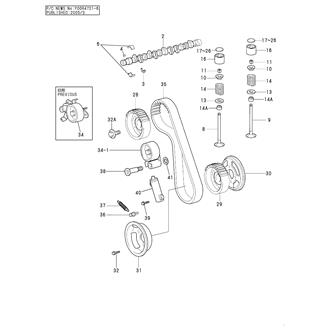 FIG 19. CAMSHAFT(6LP-DTZE,DTZE1)