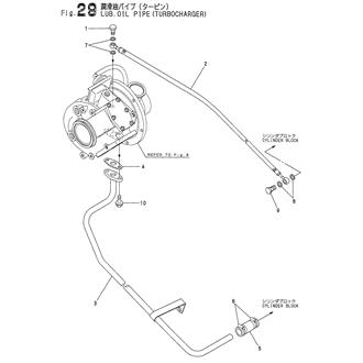 FIG 29. LUB. OIL PIPE(TURBOC HARGER)