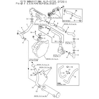 FIG 37. COOLING SEA WATER PIPE(6LP-DTZE,DTZE1)