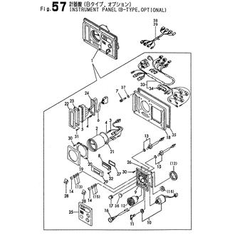 FIG 57. INSTRUMENT PANEL-B(OPTIONAL)