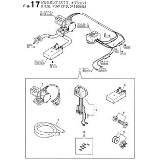 FIG 17. BILGE PUMP(STD,OPTIONAL)