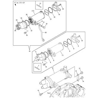 FIG 17. LUB. OIL COOLER