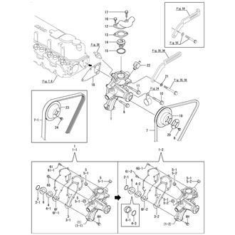 FIG 21. COOLING FRESH WATER PUMP