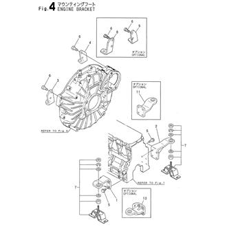 FIG 4. ENGINE BRACKET