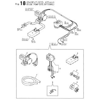 FIG 18. BILGE PUMP(STD,OPTIONAL)