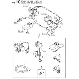 FIG 19. BILGE PUMP(DX,OPTIONAL)