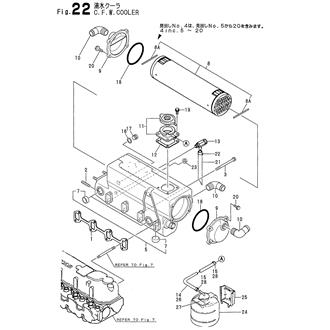 FIG 22. COOLING FRESH WATER COOLER