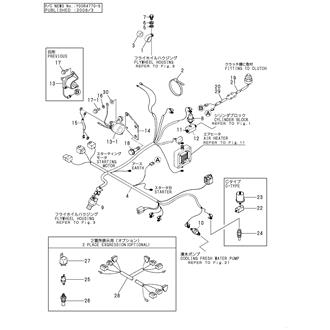 FIG 36. WIRE HARNESS & SENSOR