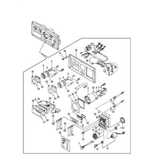 FIG 66. INSTRUMENT PANEL(C-TYPE,OPTIONAL)