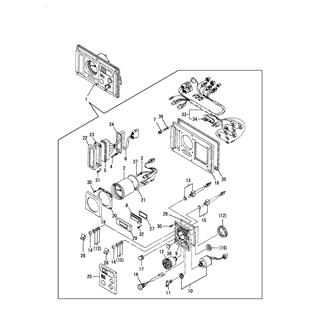 FIG 65. INSTRUMENT PANEL(B-TYPE,OPTIONAL)