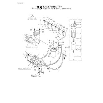 FIG 28. FUEL PIPE & FUEL STRAINER