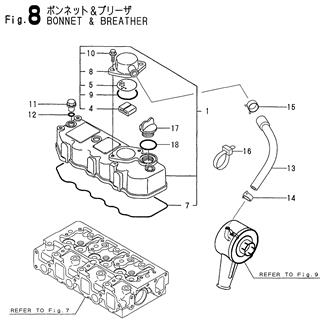 FIG 8. BONNET & BREATHER