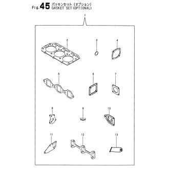 FIG 45. GASKET SET(OPTIONAL)