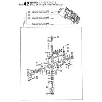 FIG 42. FUEL INJECTION PUMP(6CHX-DTE)